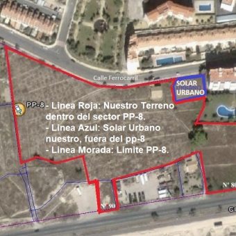 Terreno Urbanizable pp8 Villajoyosa